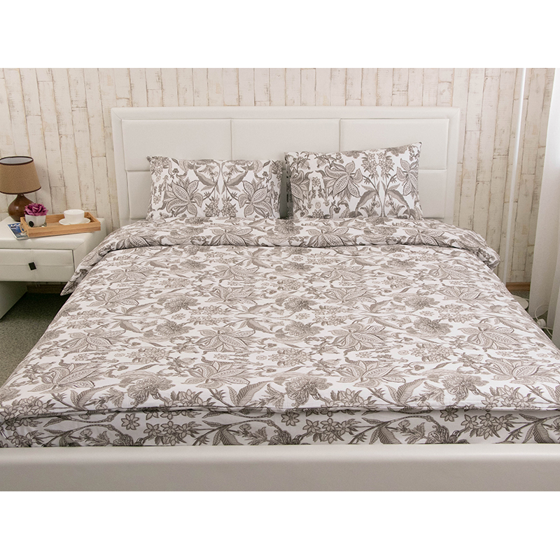 Комплект постельного белья Руно Luxury бязь набивная двуспальный бежевый (655.114_Luxury) - фото 2
