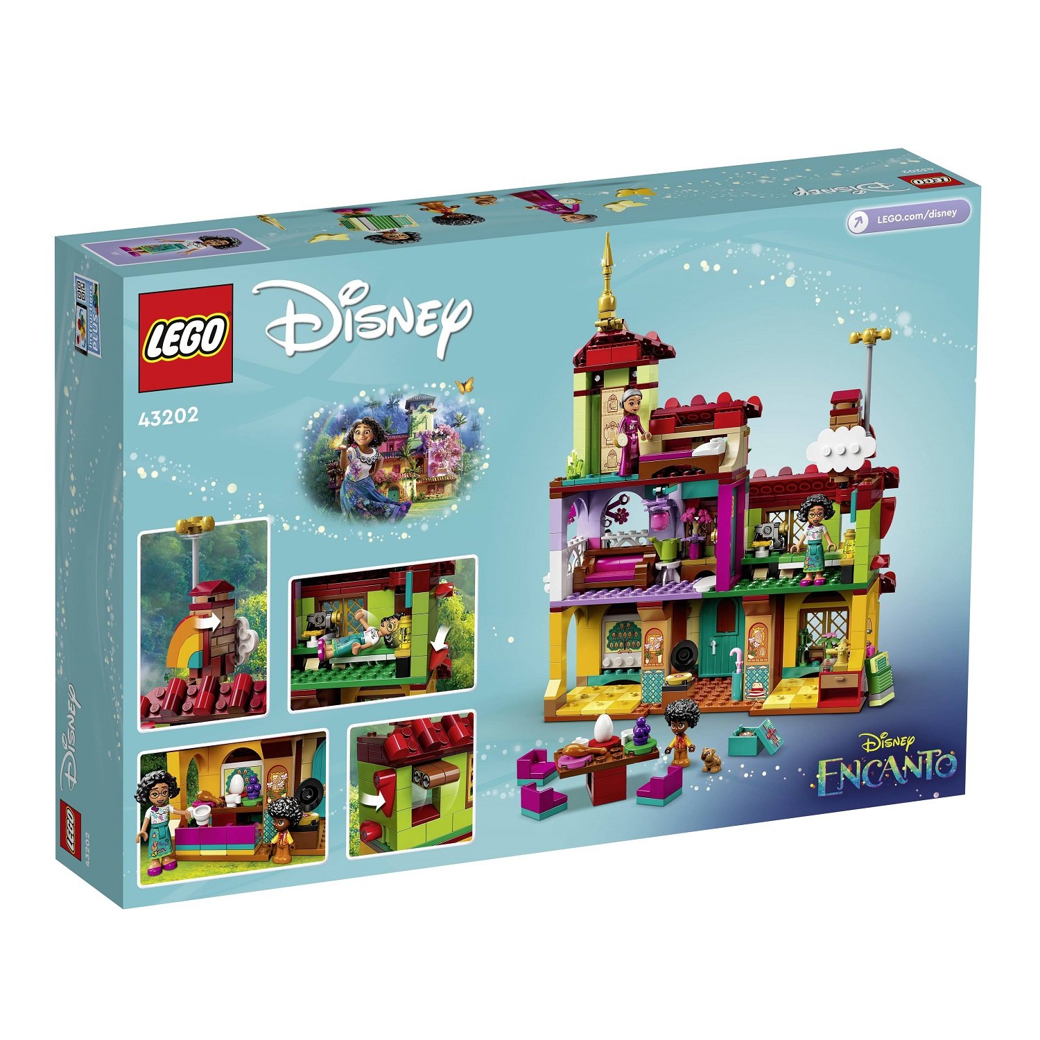 Конструктор LEGO Disney Encanto Будинок сім'ї Мадрігал, 587 деталей (43202) - фото 2