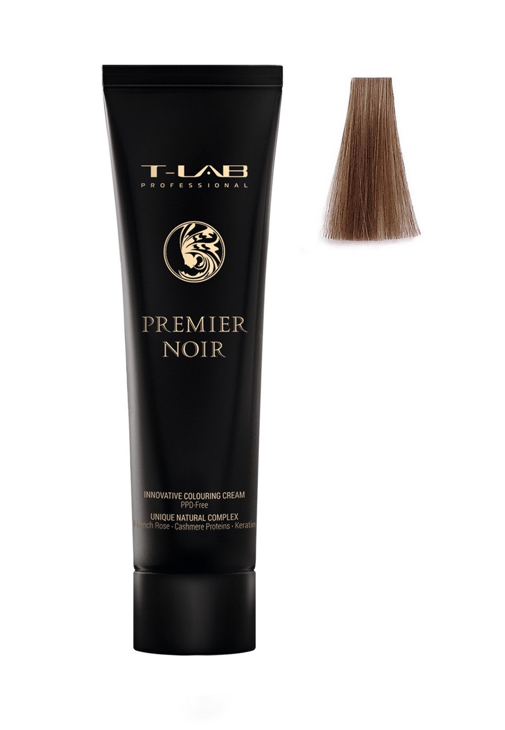 Крем-фарба T-LAB Professional Premier Noir colouring cream, відтінок 9.25 (very light iridescent mahogany blonde) - фото 2