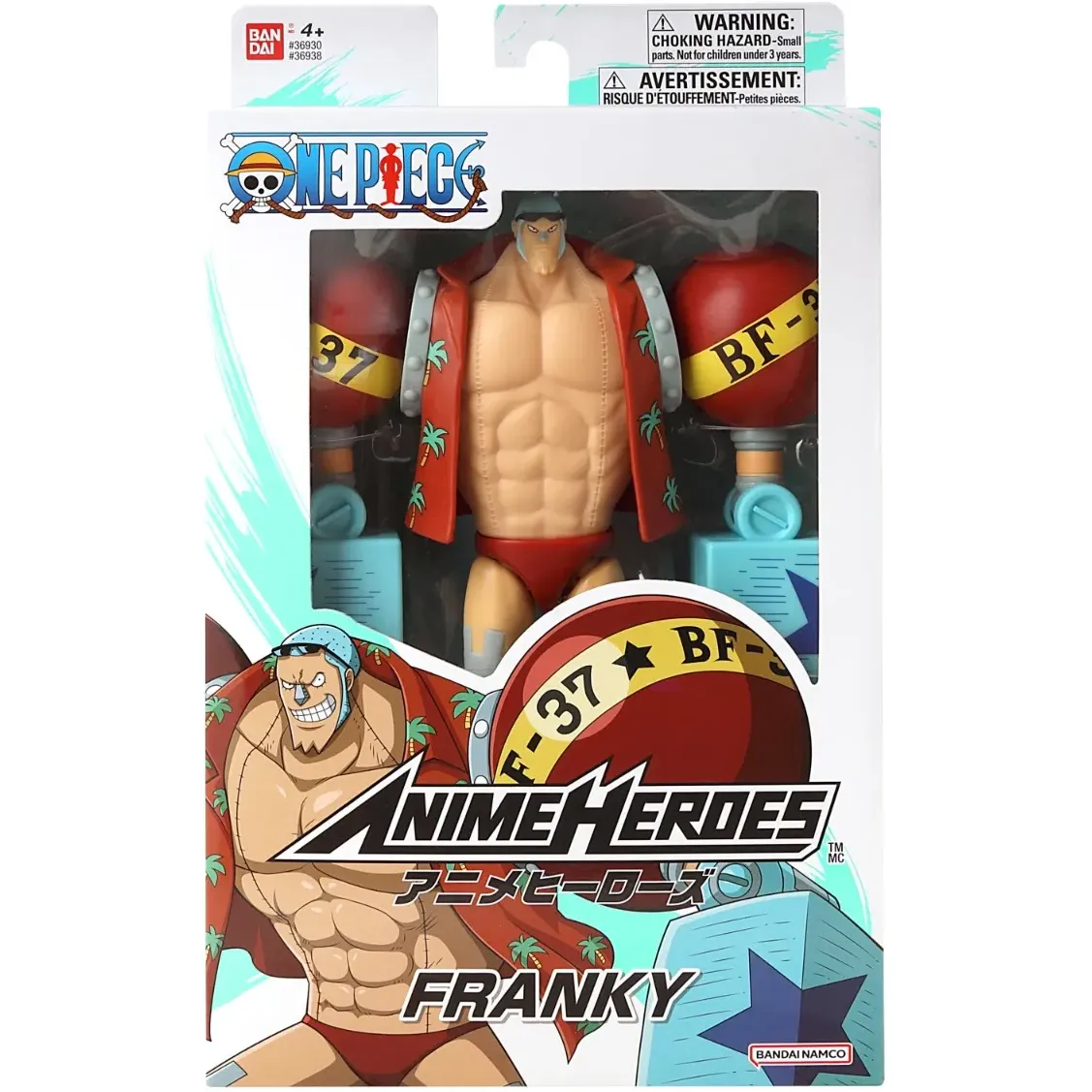 Фігурка Bandai Anime Heroes One Piece Френкі 16.5 см (123706) - фото 7