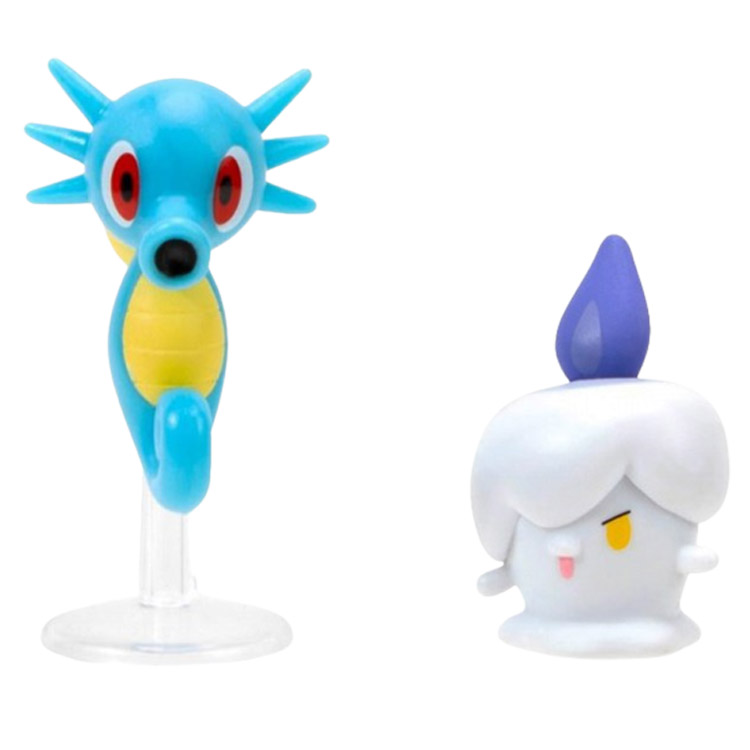 Набор игровых фигурок Pokemon W15 Battle figure Horseа + Litwick (PKW3008) - фото 1