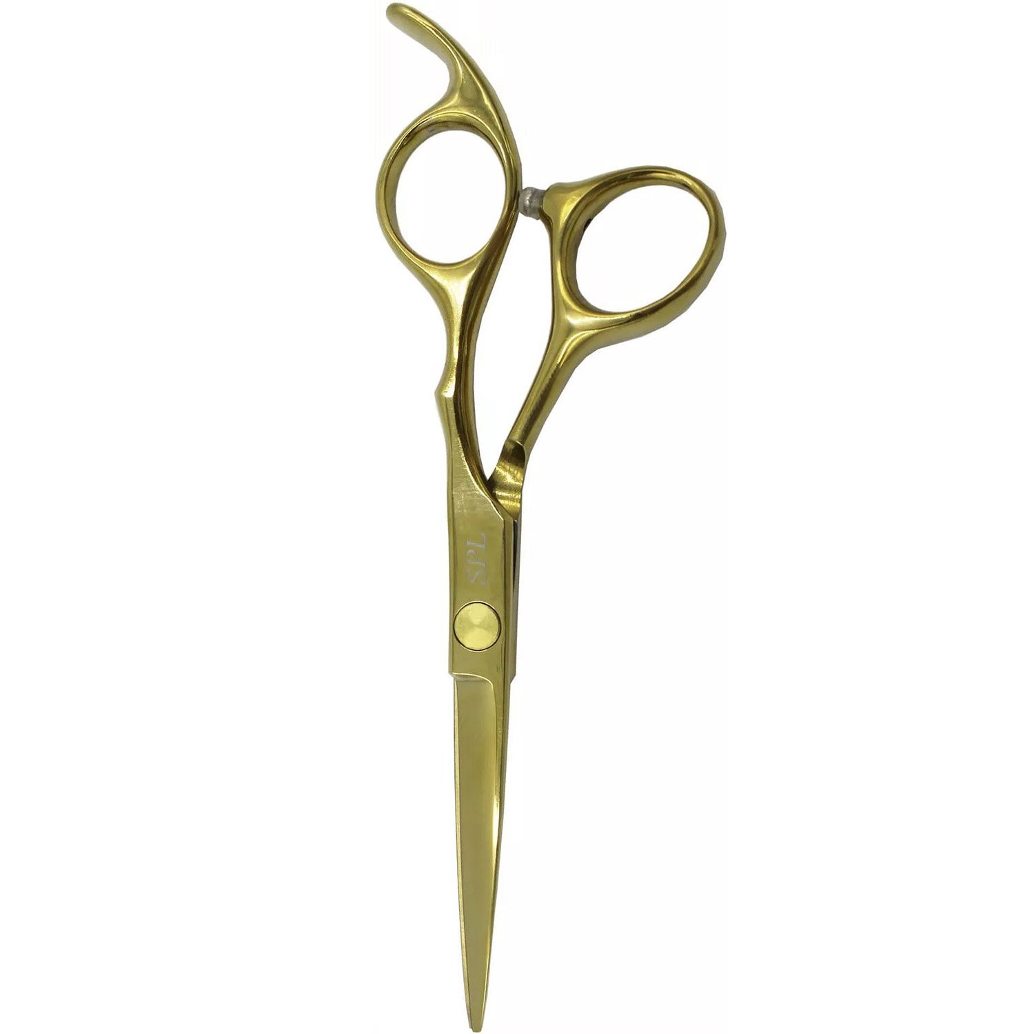 Ножиці перукарські SPL, 5.5 дюймів, жовті - фото 1