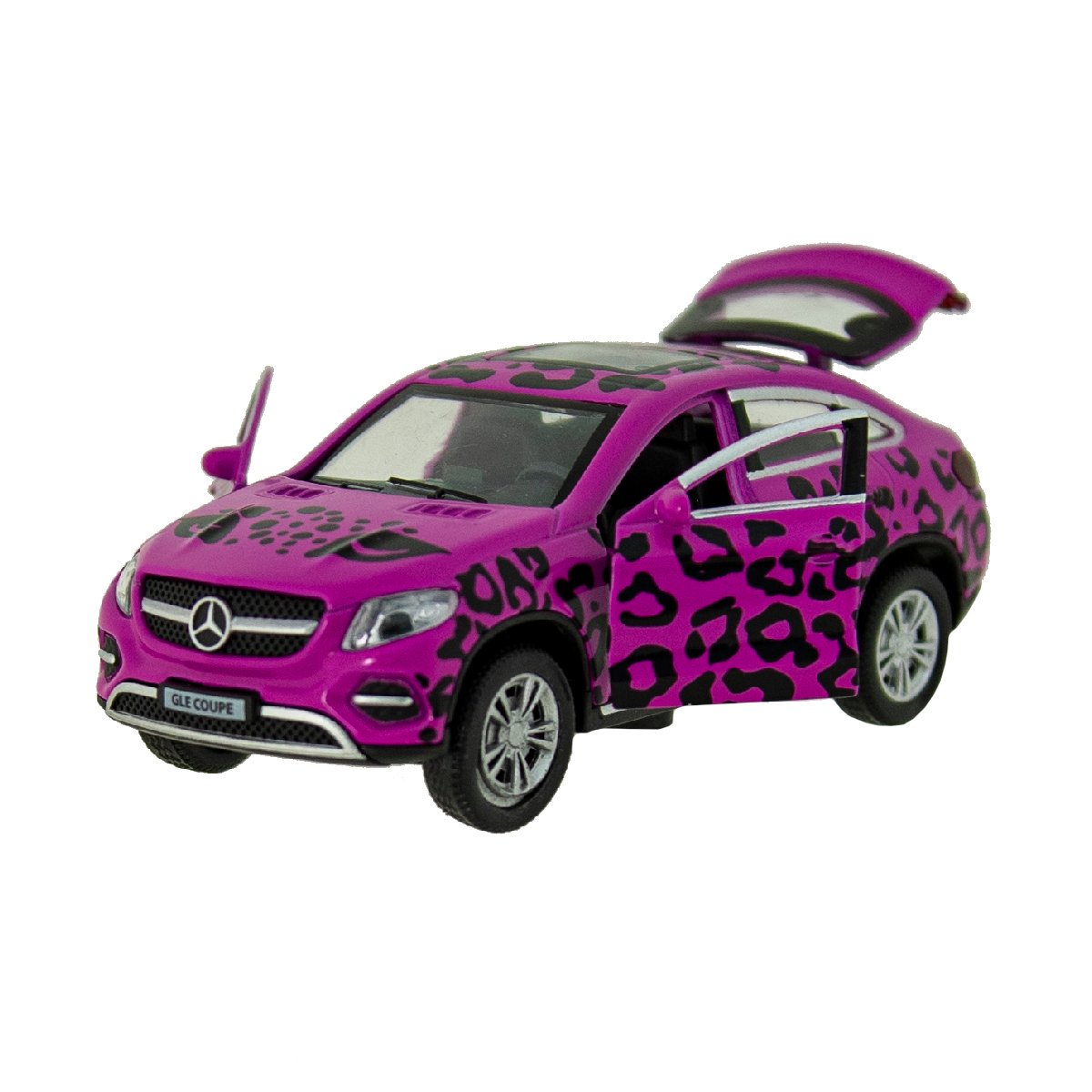 Автомодель Technopark Glamcar Mercedes-Benz Gle Coupe, рожевий (GLECOUPE-12GRL-PIN) - фото 6