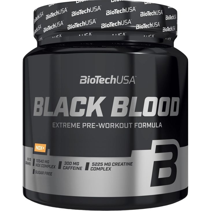 Предтреник BioTech Black Blood NOX+ Ruby berry 340 г - фото 1