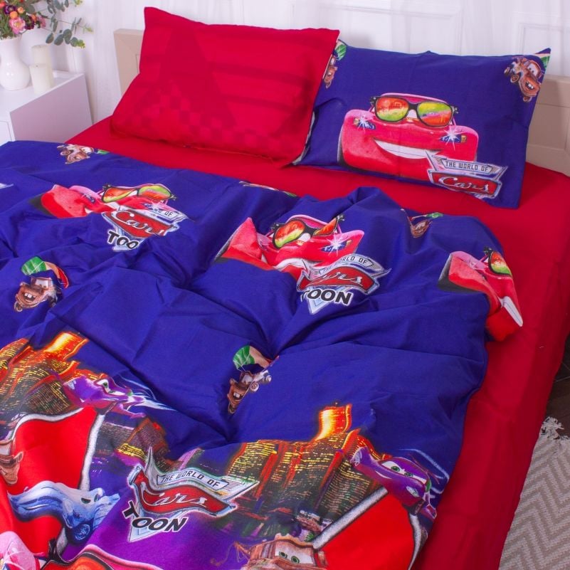 Комплект постельного белья MirSon 17-0585 Вeautiful machines, бязь, детский, разноцветный - фото 2