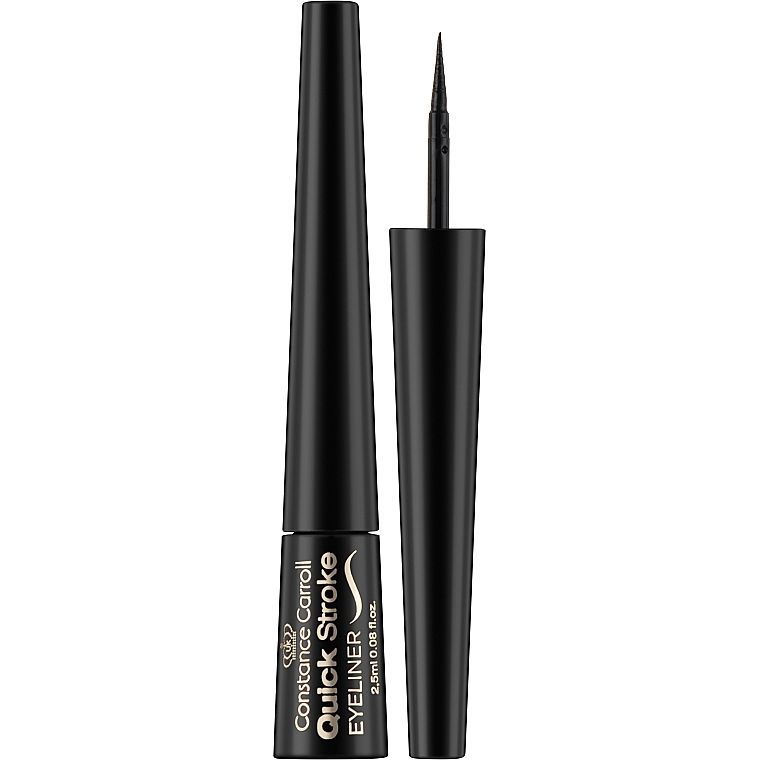 Подводка для глаз Constance Carroll Quick Stroke Eyeliner черная 2.5 мл - фото 1