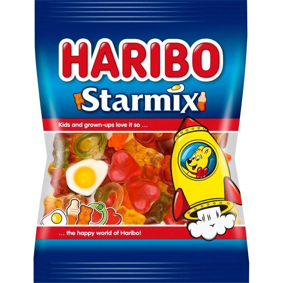 Желейные конфеты Haribo Starmix фруктовое ассорти, 150 г - фото 1