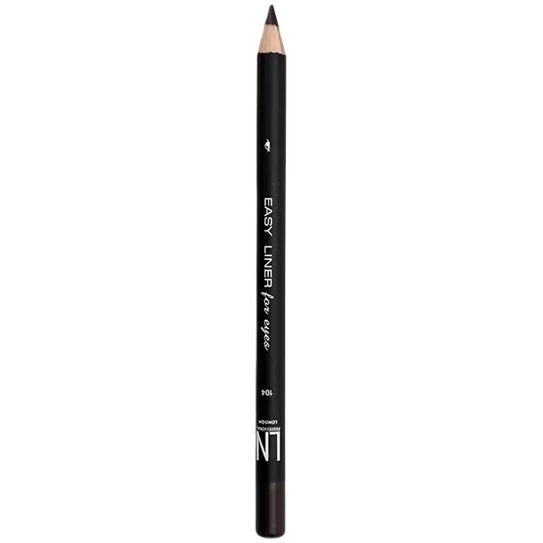 Карандаш для глаз LN Professional Easy Liner Eye Pencil тон 104 (Dark Chocolate) 1.7 г - фото 2