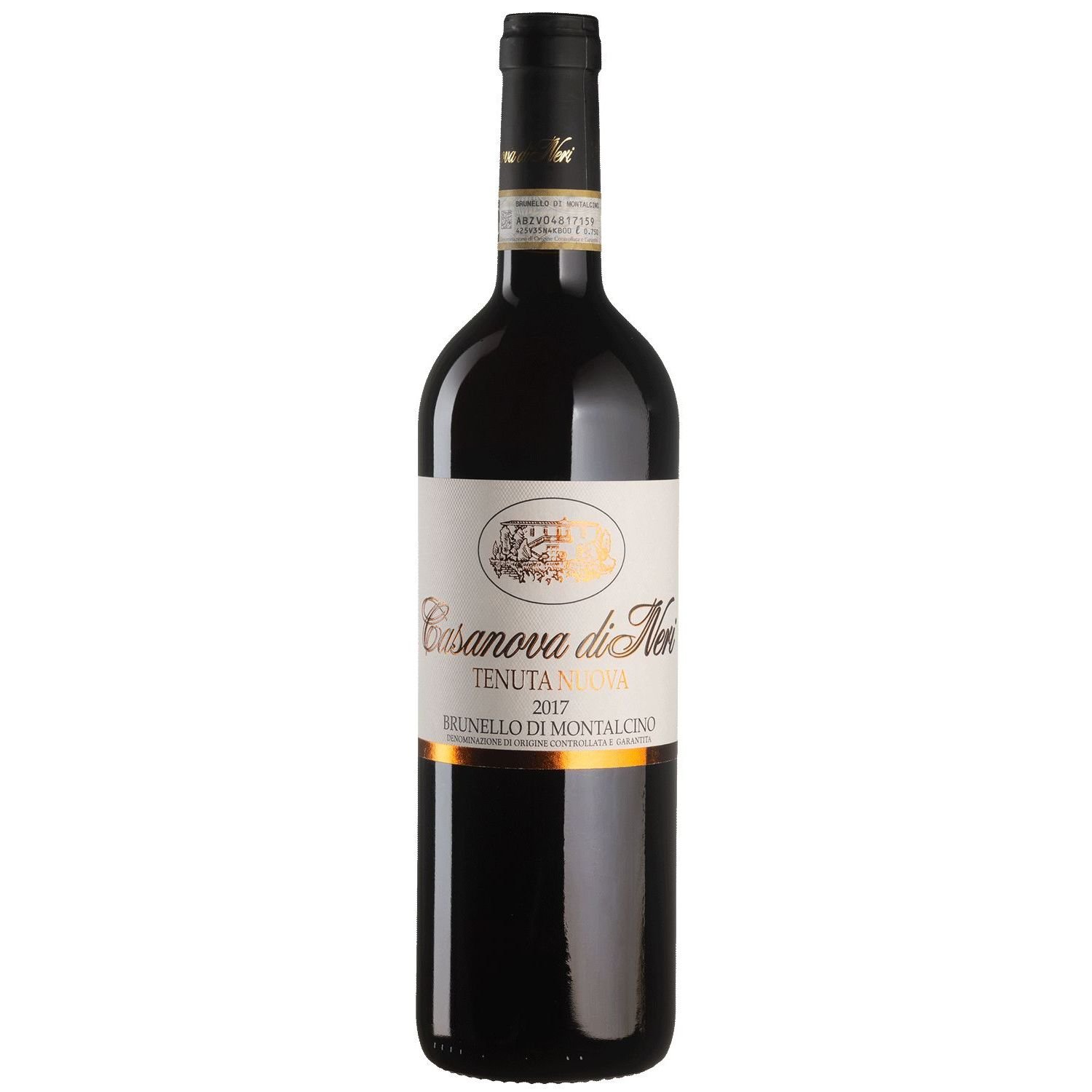 Вино Casanova di Neri Brunello di Montalcino Tenuta Nuova 2017, червоне, сухе, 0,75 л - фото 1