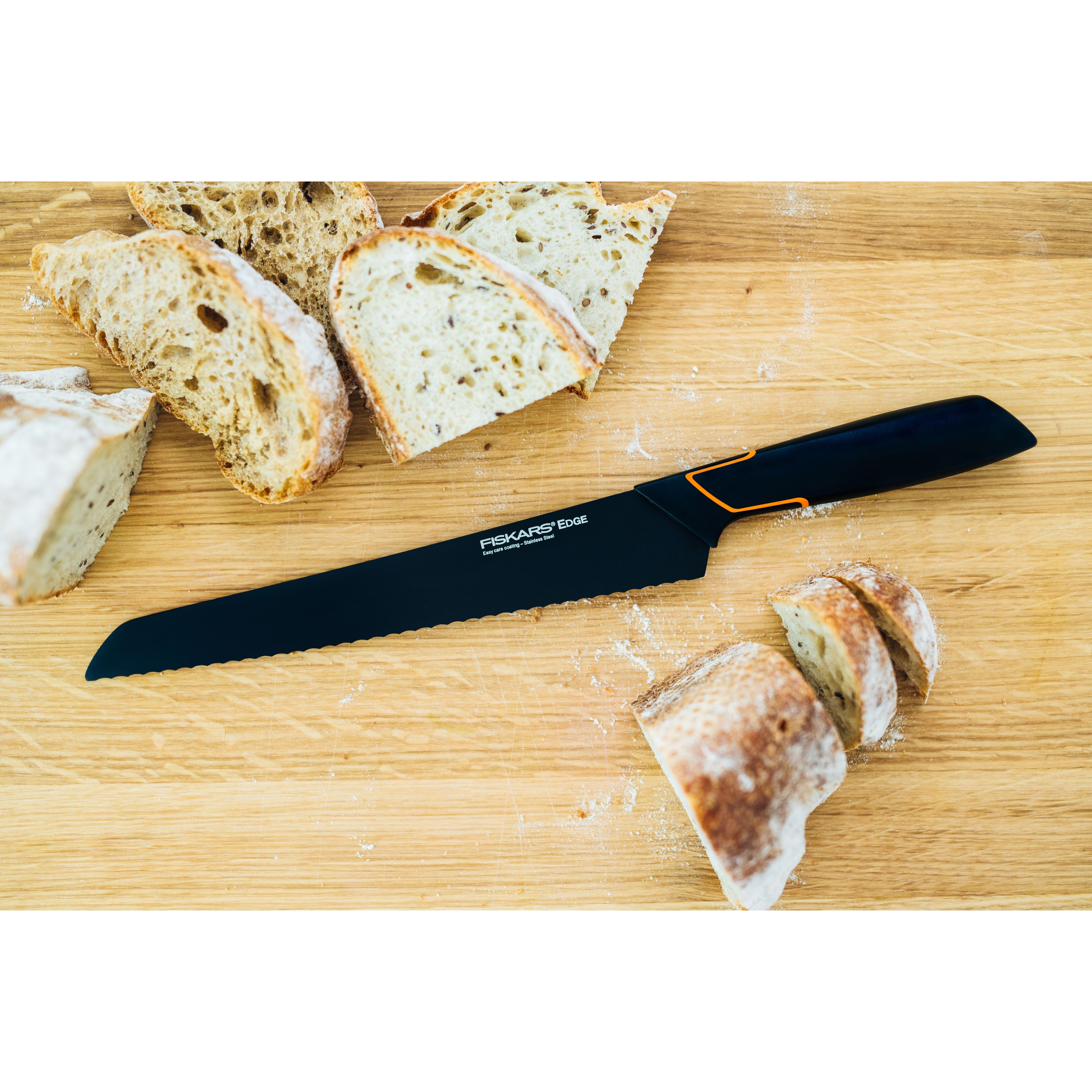 Нож для хлеба Fiskars Edge 23 см (1003093) - фото 7