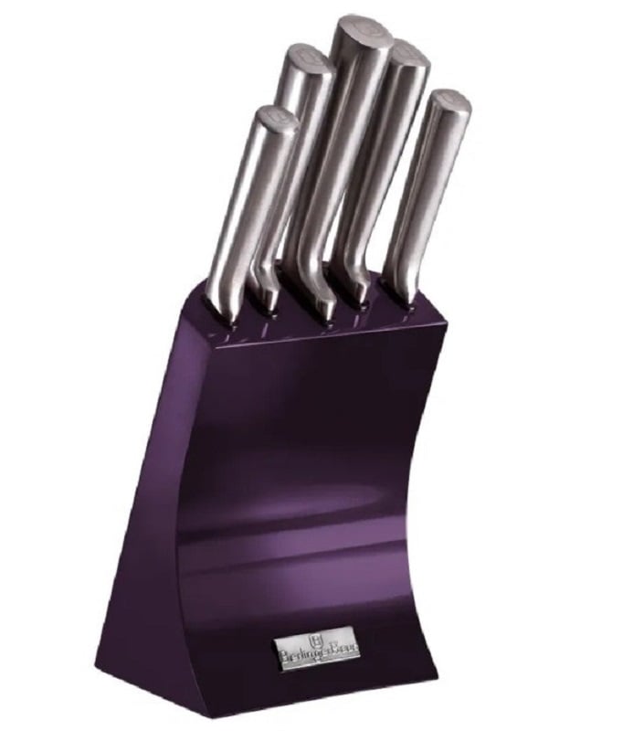Набір ножів Berlinger Haus, 6 предметів, фіолетовий (BH 2671) - фото 1
