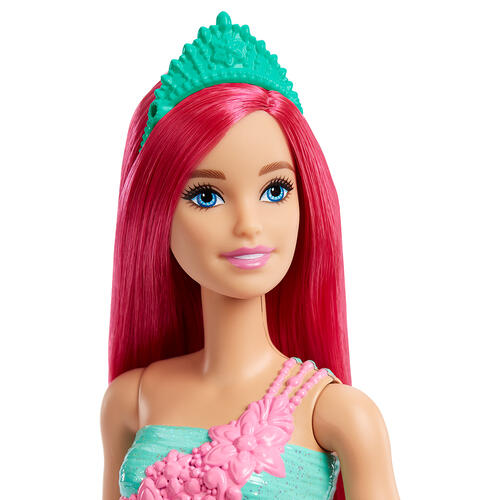 Кукла-принцесса Barbie Dreamtopia с малиновыми волосами, 30 см (HGR15) - фото 2
