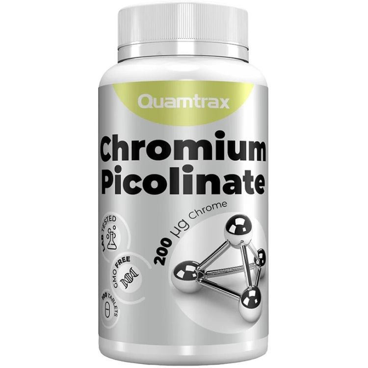 Хром Quamtrax Chromium Picolinate 100 таблеток - фото 1