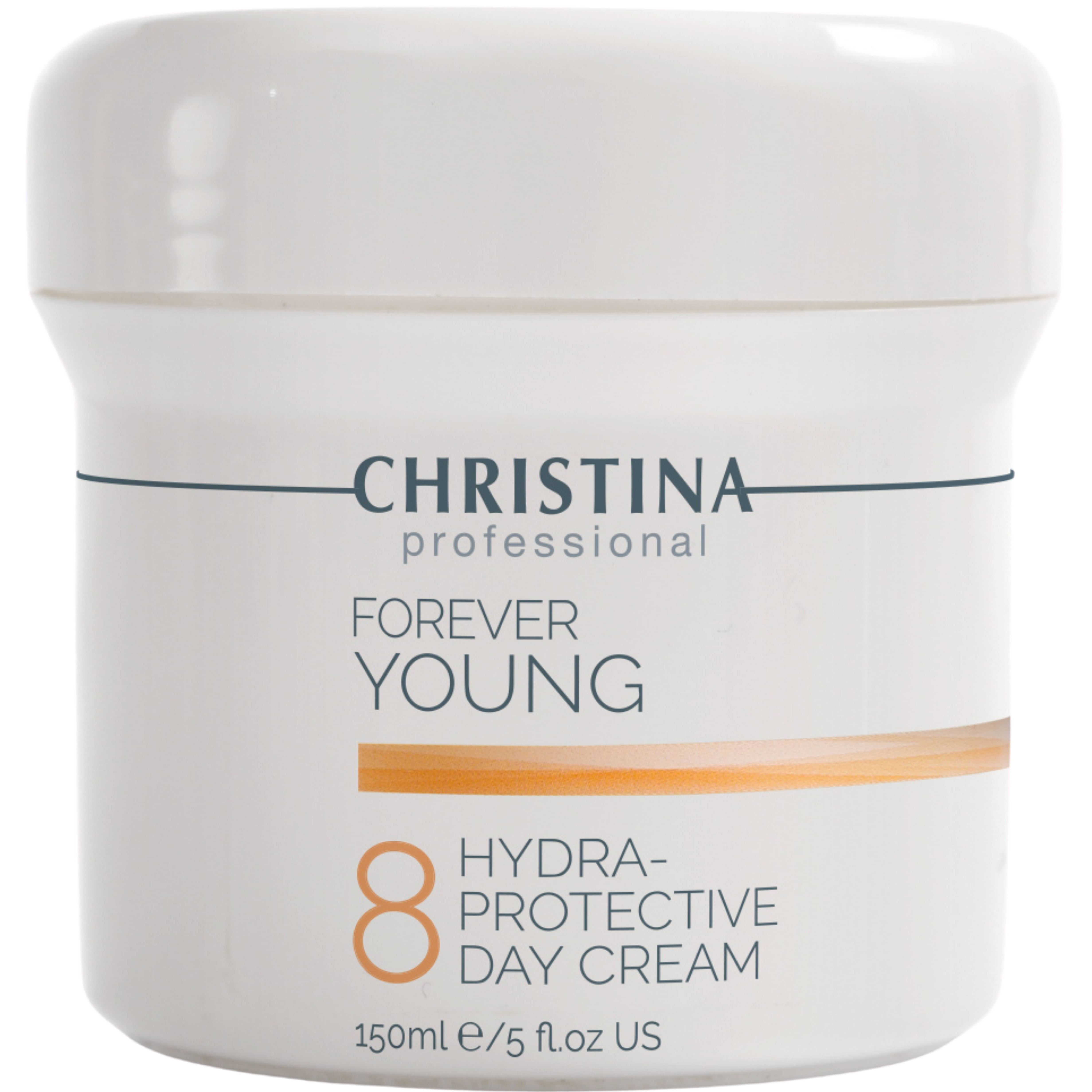 Денний гідрозахисний крем Christina Forever Young 8 Hydra Protective Day Cream SPF 25 150 мл - фото 1