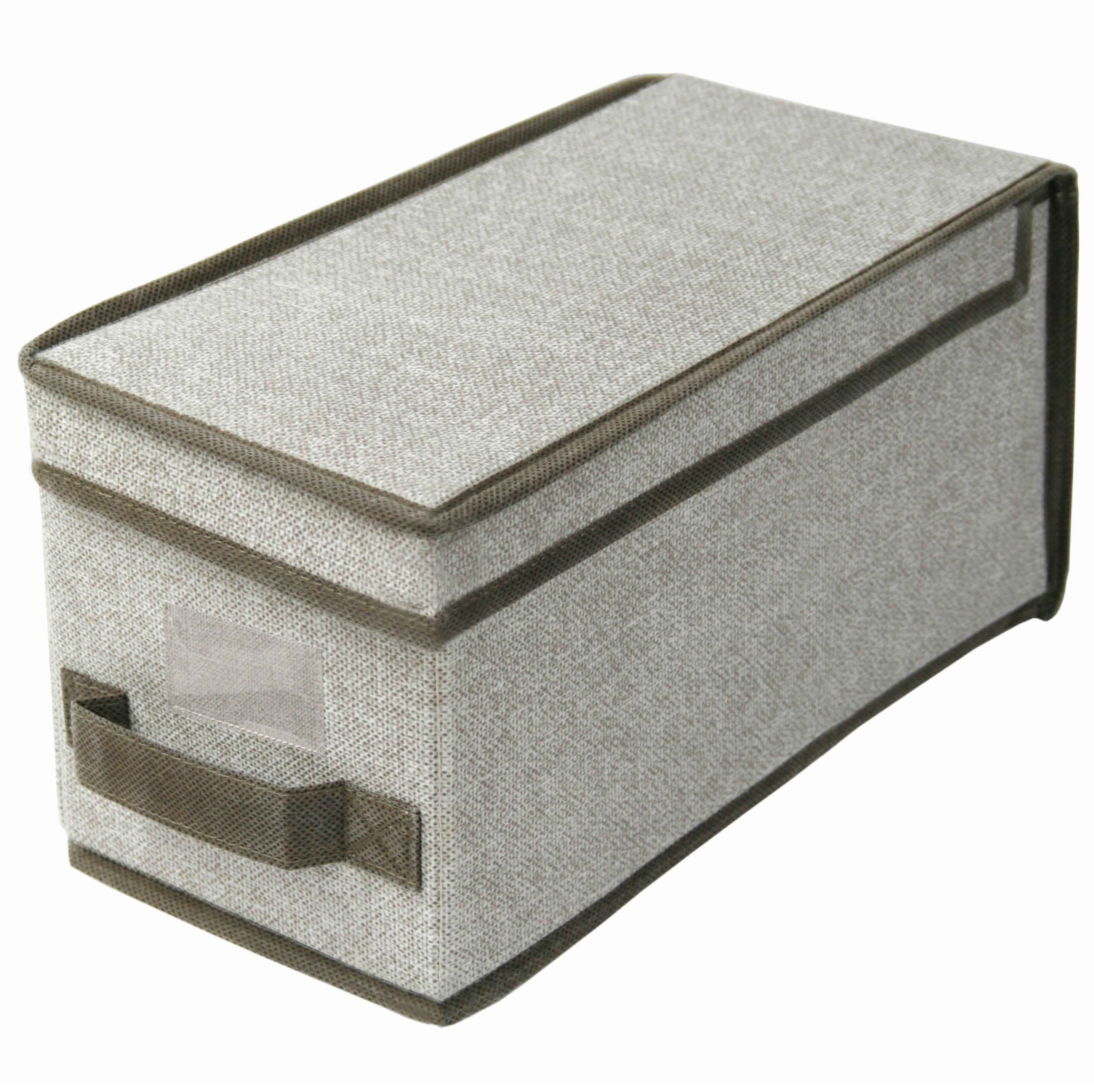 Короб складной с крышкой Handy Home, 30х15х15 см, серый (ESH05) - фото 1