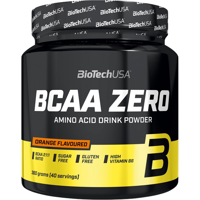 Аминокислота BioTech BCAA Zero Orange 360 г - фото 1