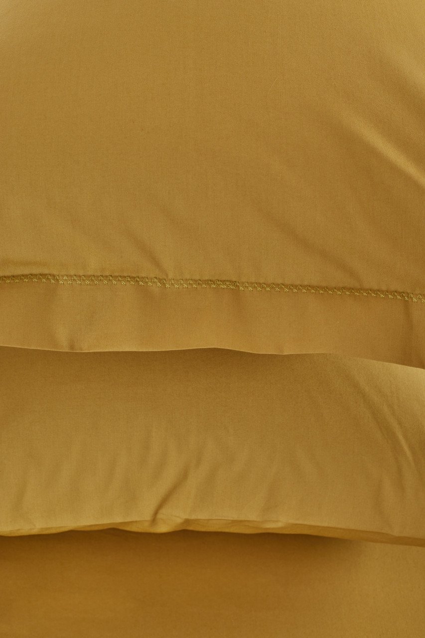 Комплект постільної білизни Penelope Catherine moss green, бавовна, King Size (200х180+35см), жовтий (svt-2000022294225) - фото 2