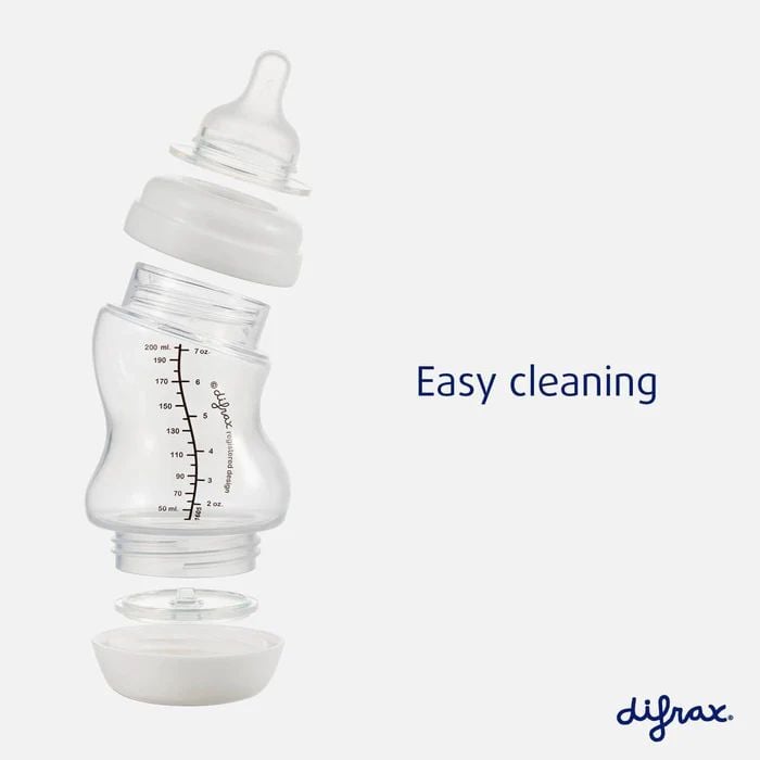 Антиколиковая бутылочка Difrax S-bottle Wide Clay с силиконовой соской 310 мл (707 Clay) - фото 2