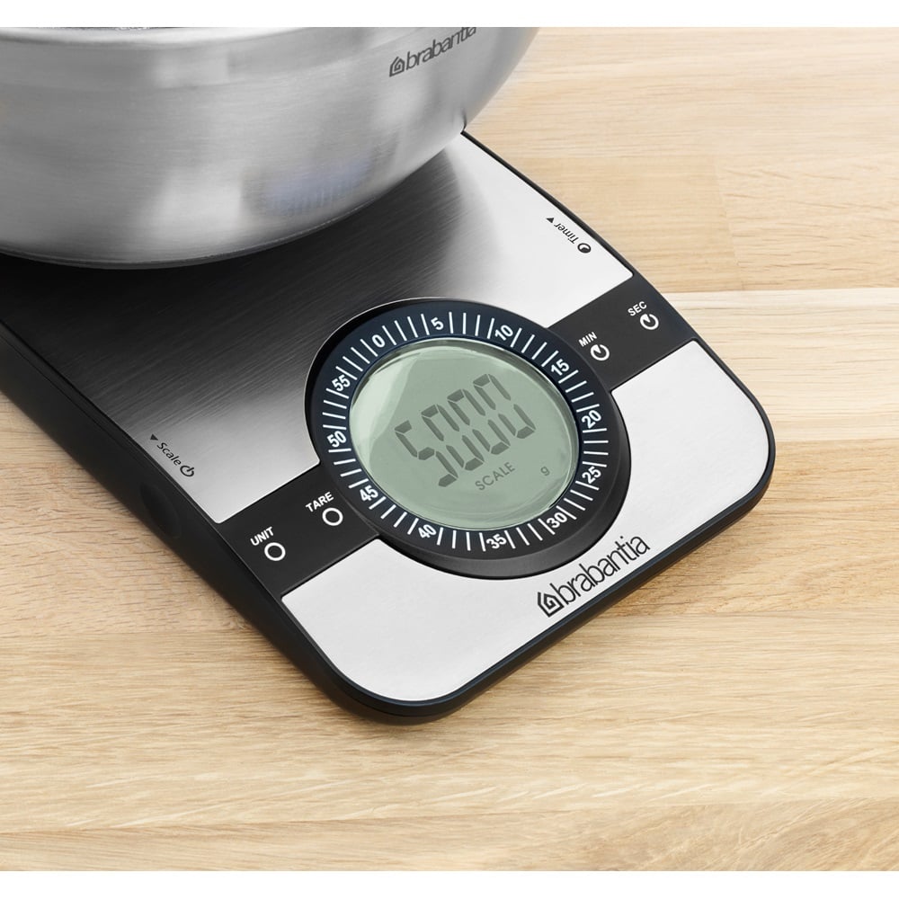 Весы кухонные Brabantia Profile цифровые серебристые (480607) - фото 5