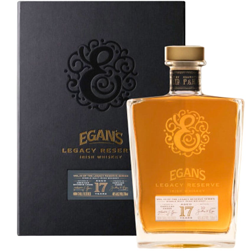 Віскі Egan's Legacy Reserve Series III Irish Single Malt Whiskey, 46%, 0,75 л, у подарунковій упаковці - фото 1