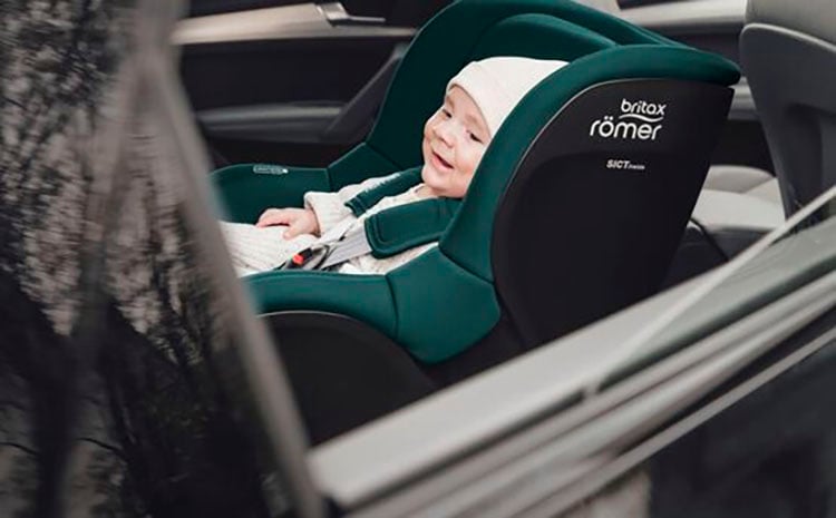 Автокресло Britax Romer Dualfix Pro M Lux Linen Grey - фото 11