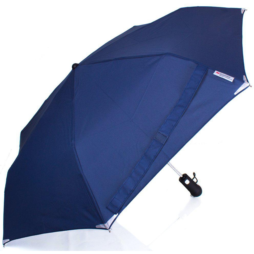 Чоловіча складана парасолька повний автомат Fare 96 см синя - фото 1