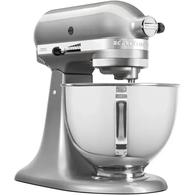 Планетарный миксер KitchenAid 4.3 л хром (5KSM95PSEMC) - фото 4