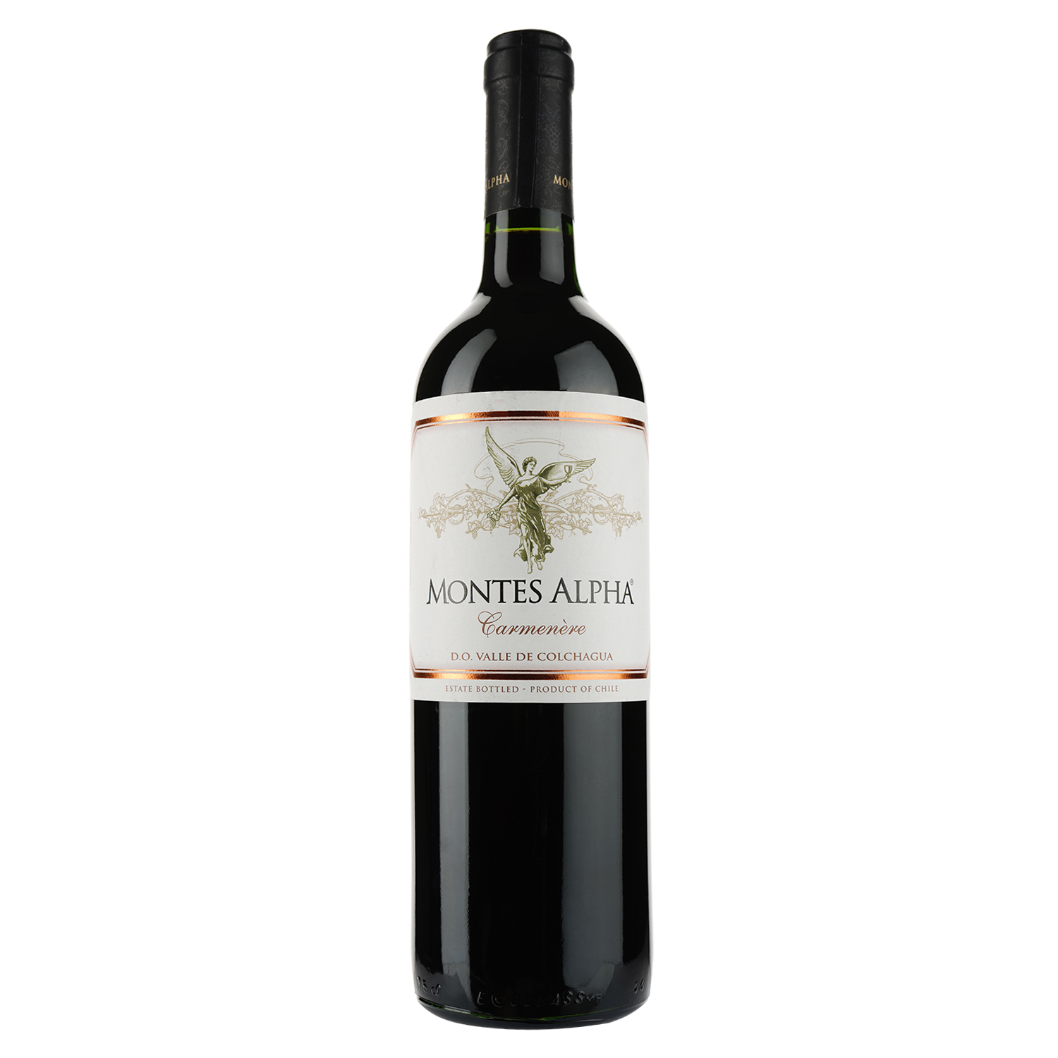 Вино Montes Alpha Carmenere, красное, сухое, 14,5%, 0,75 л (7246) - фото 1