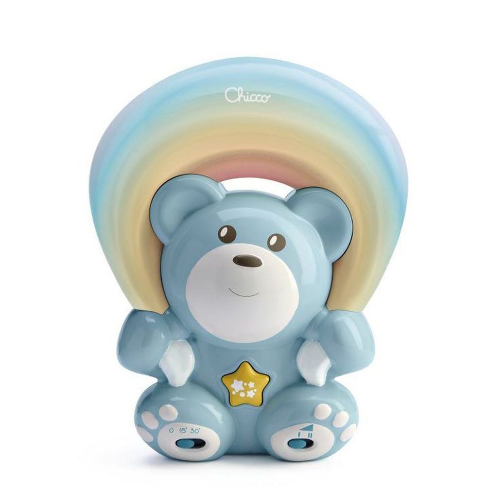 Игрушка-проектор Chicco Медвежонок под радугой, голубой (10474.20) - фото 1