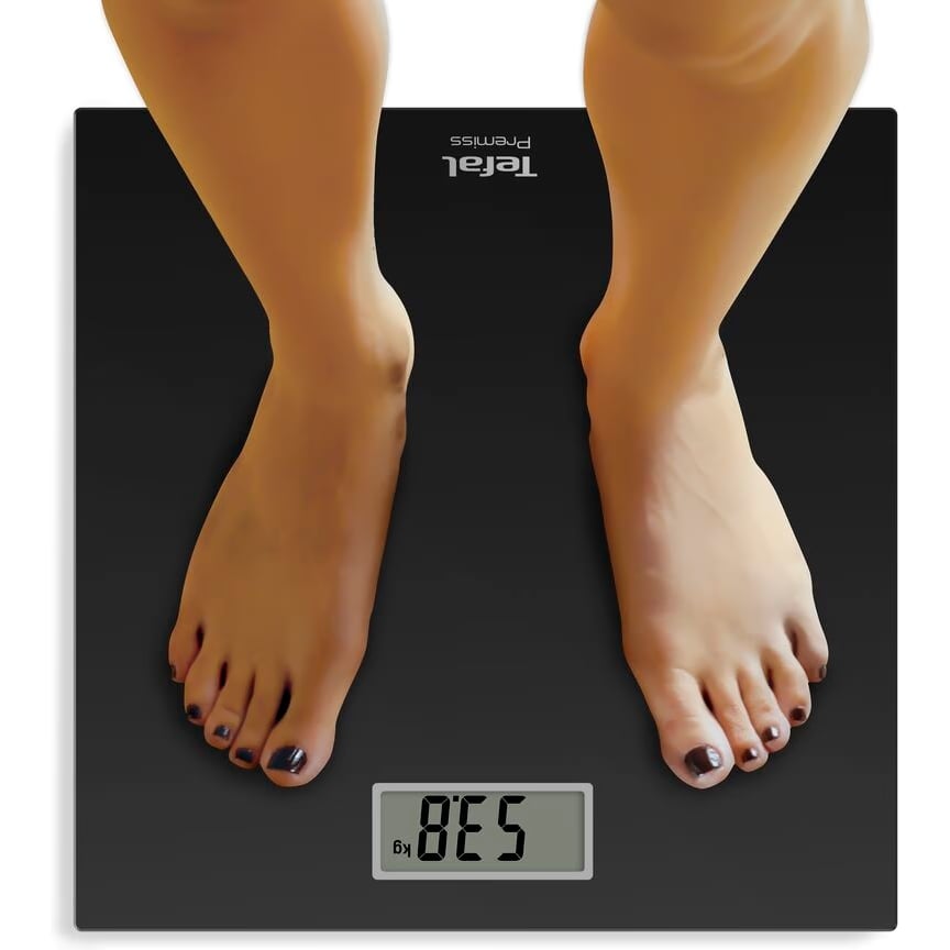 Весы напольные Tefal Premiss 150 кг CR2032x1 в комплекте стекло черные - фото 7