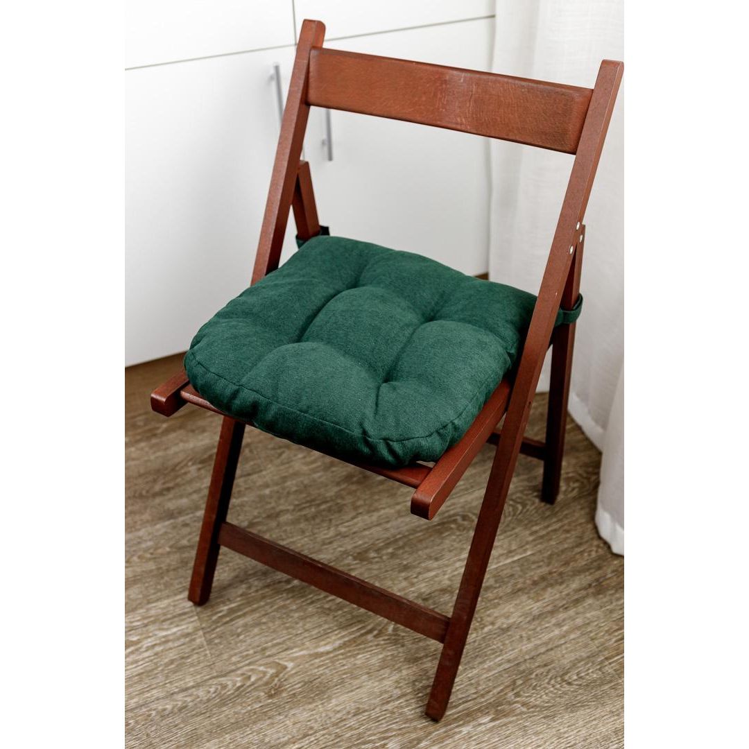 Подушка для стула Прованс Luis 40х40 см изумруд (33748) - фото 1