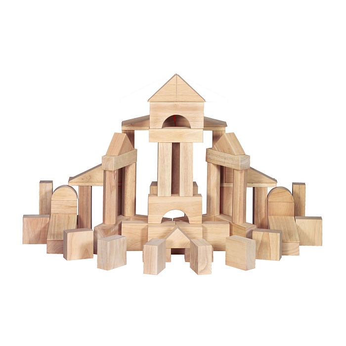 Набор деревянных блоков Melissa&Doug Архитектор, 60 шт. (MD10503) - фото 2