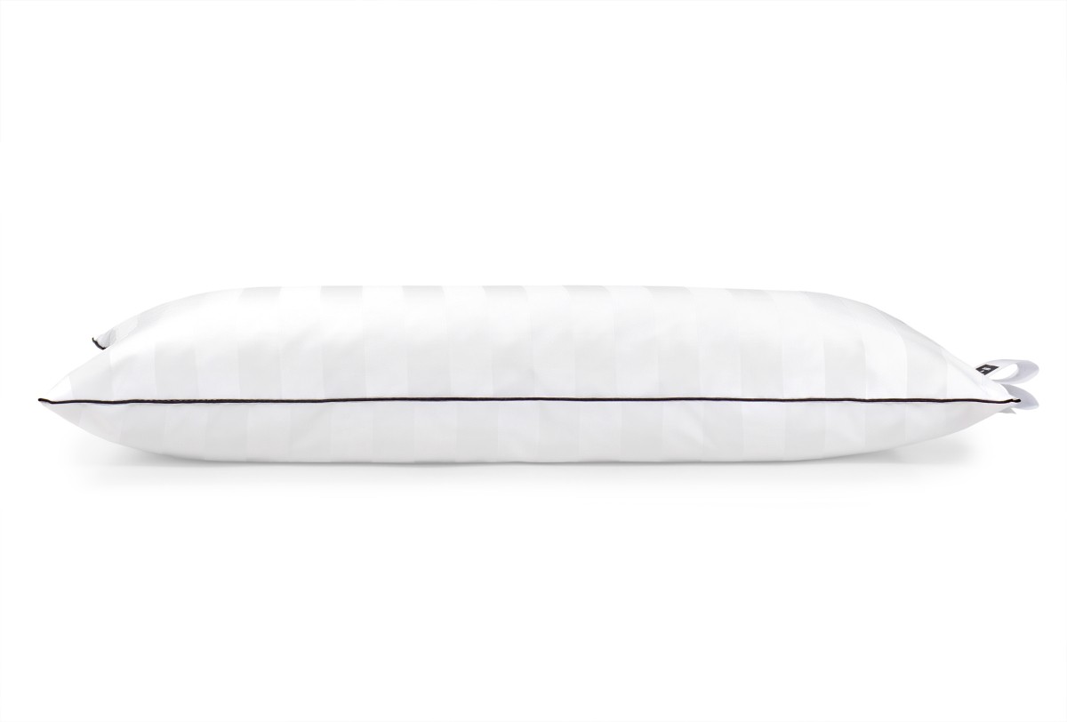 Подушка пухова MirSon Hand Made Royal Pearl №906 низька, 50х50 см, біла (2200003279122) - фото 2