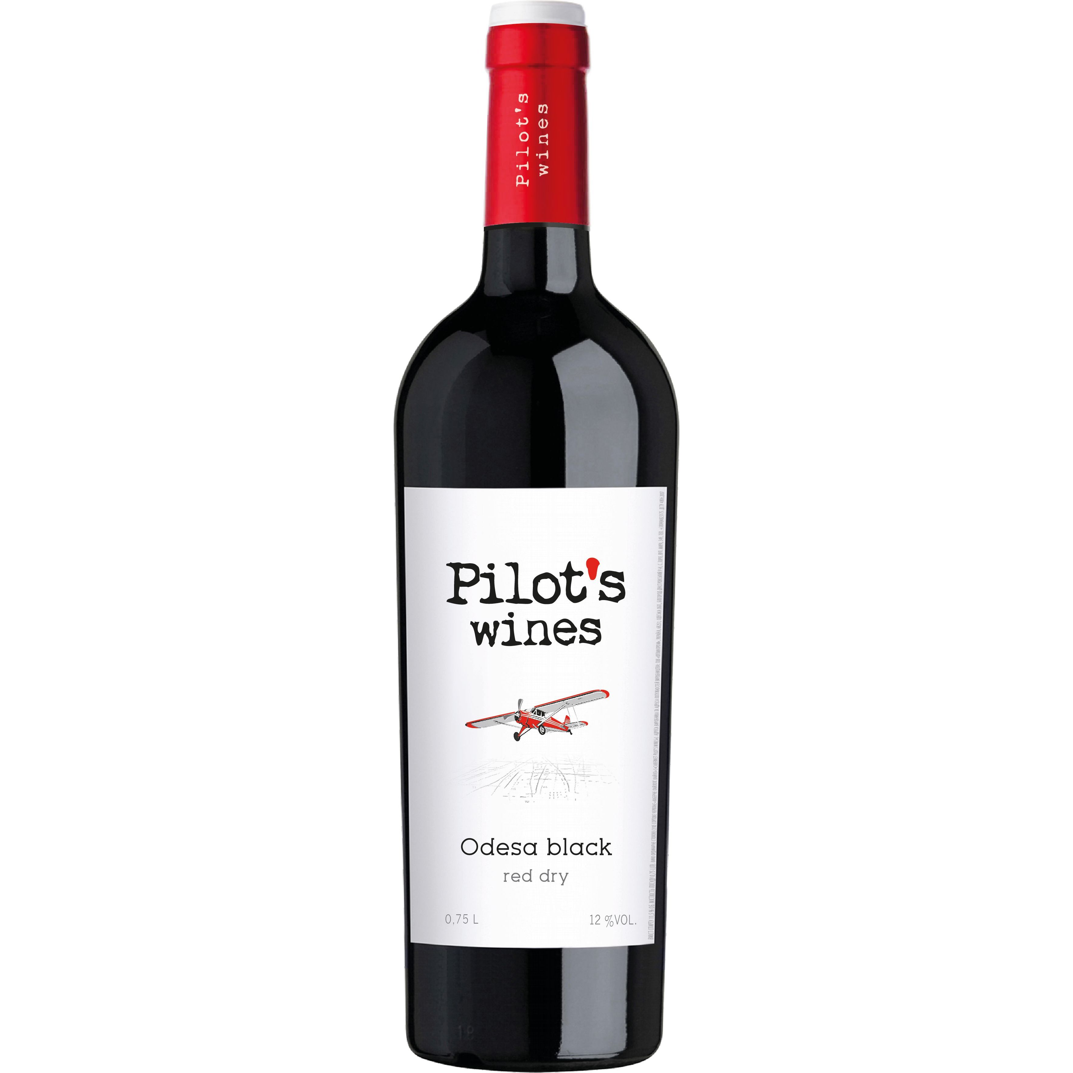 Вино Pilot’s Wines Odesa Black червоне сухе 0.75 л - фото 1