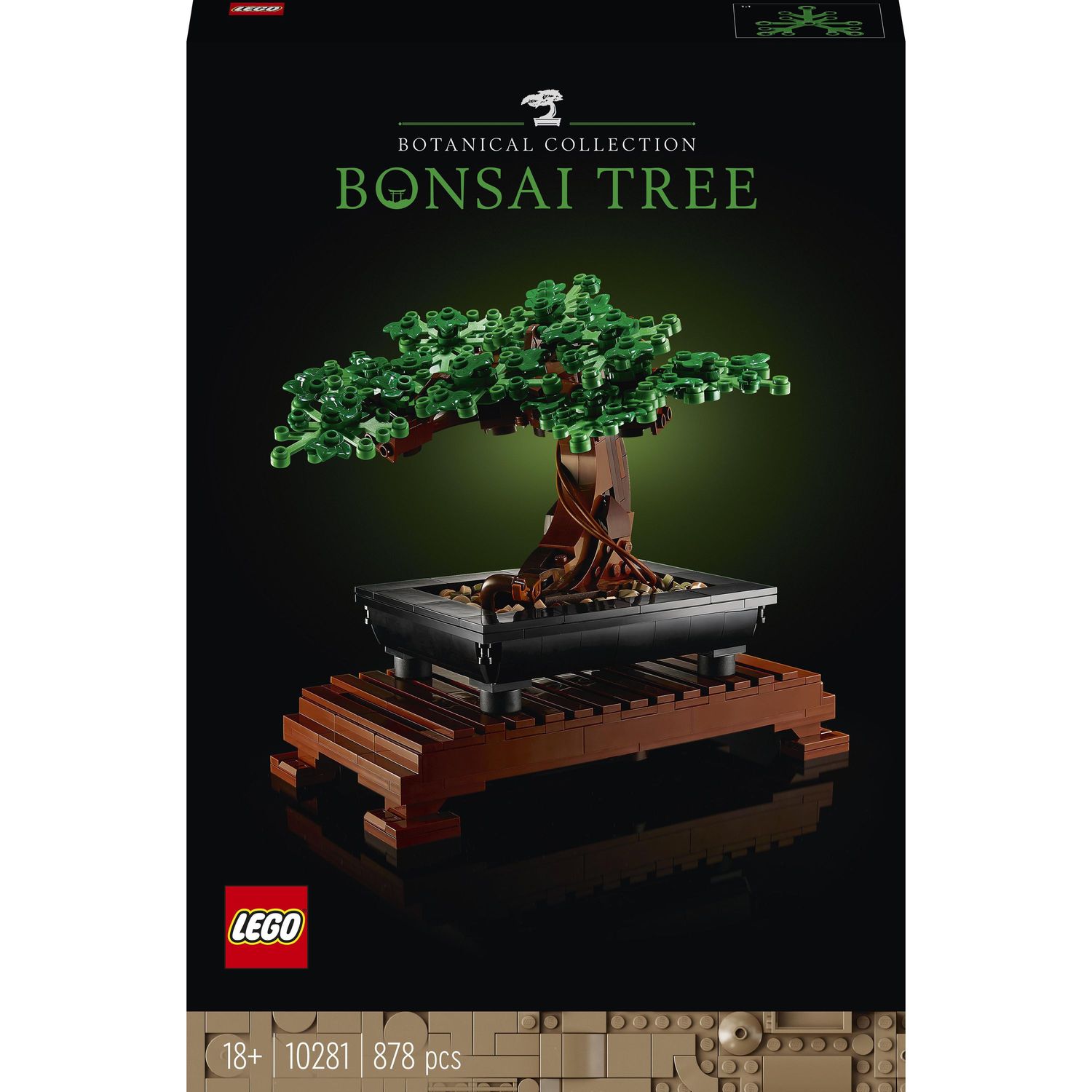 Конструктор LEGO Icons Expert Дерево Бонсай, 878 деталей (10281) - фото 1