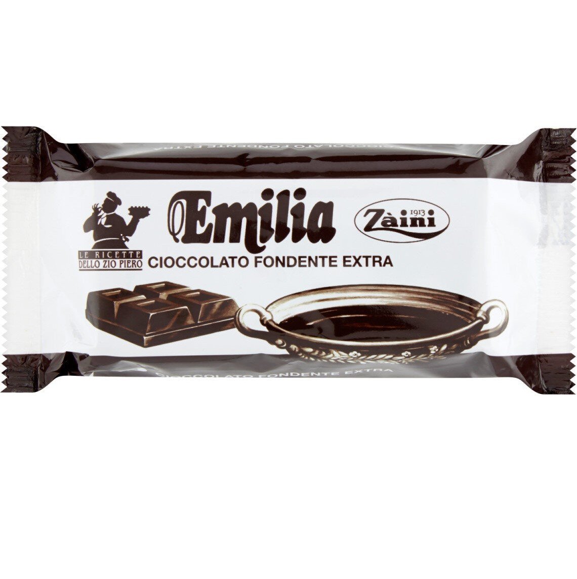 Шоколад чорний Zaini Emilia, 200 г (693839) - фото 1