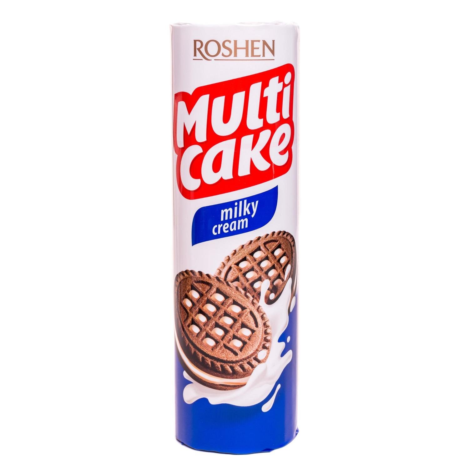 Печенье Roshen Multicake с молочно-кремовой начинкой 180 г (390884) - фото 2