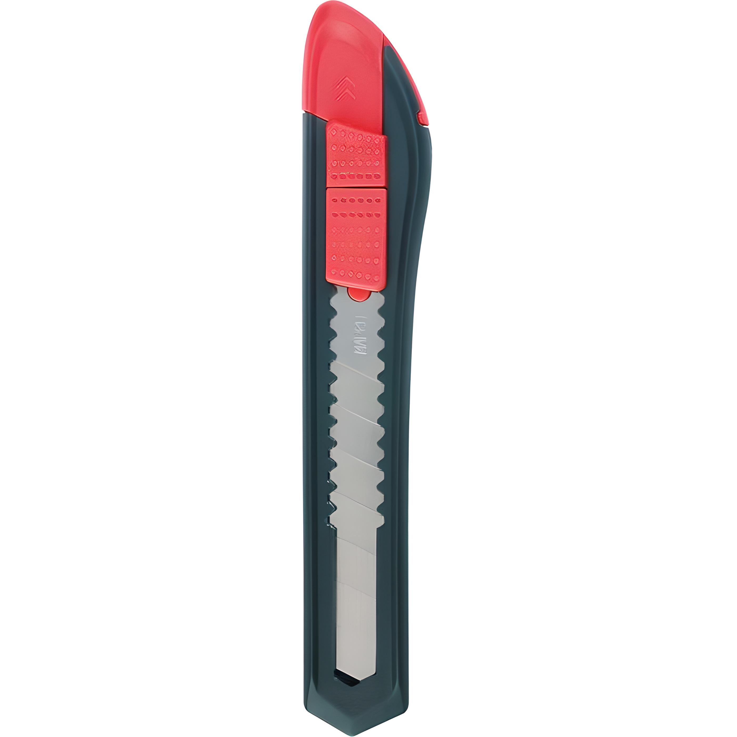 Нож канцелярский Maped Start 18 мм серый красный (MP.018211) - фото 1