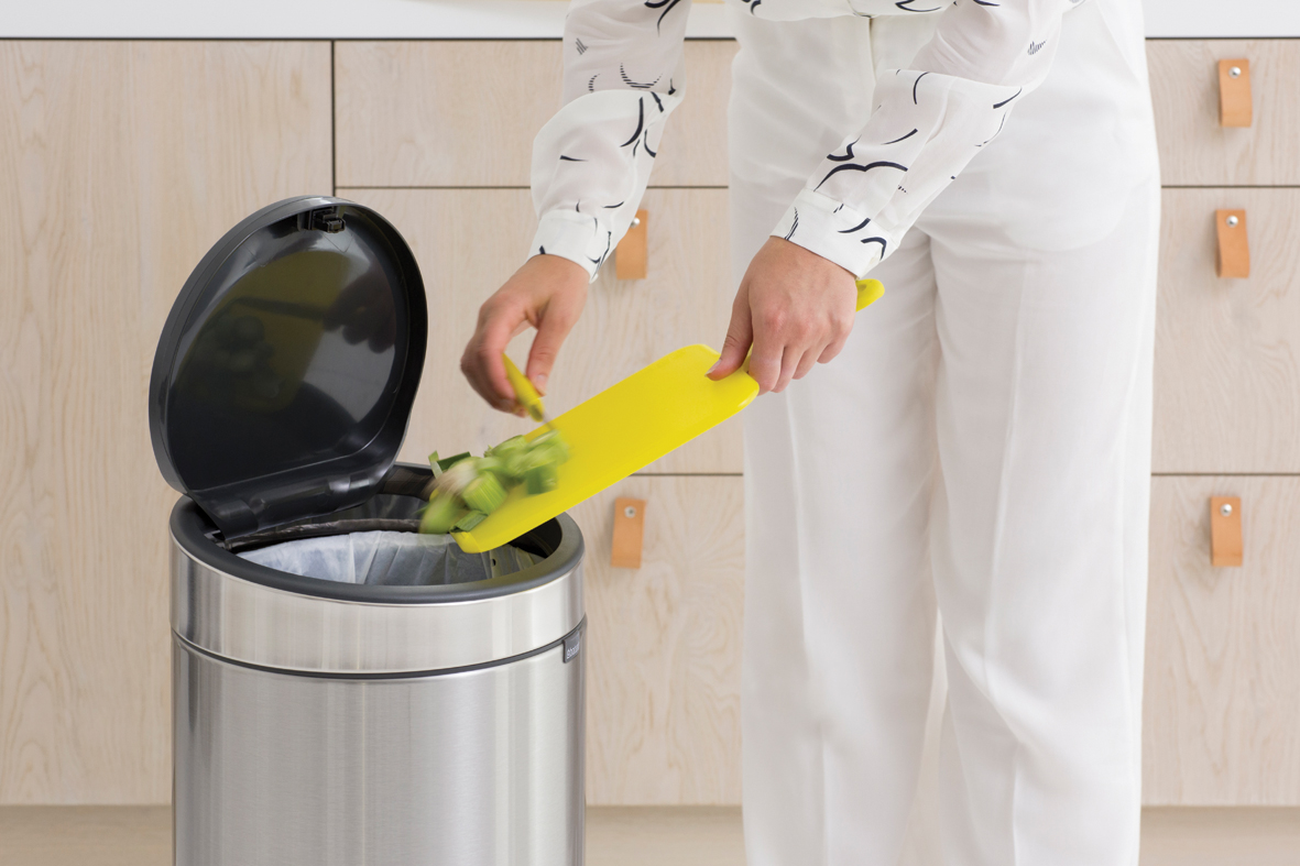 Бак для сміття Brabantia Touch Bin, 30 л, сріблястий (115462) - фото 9