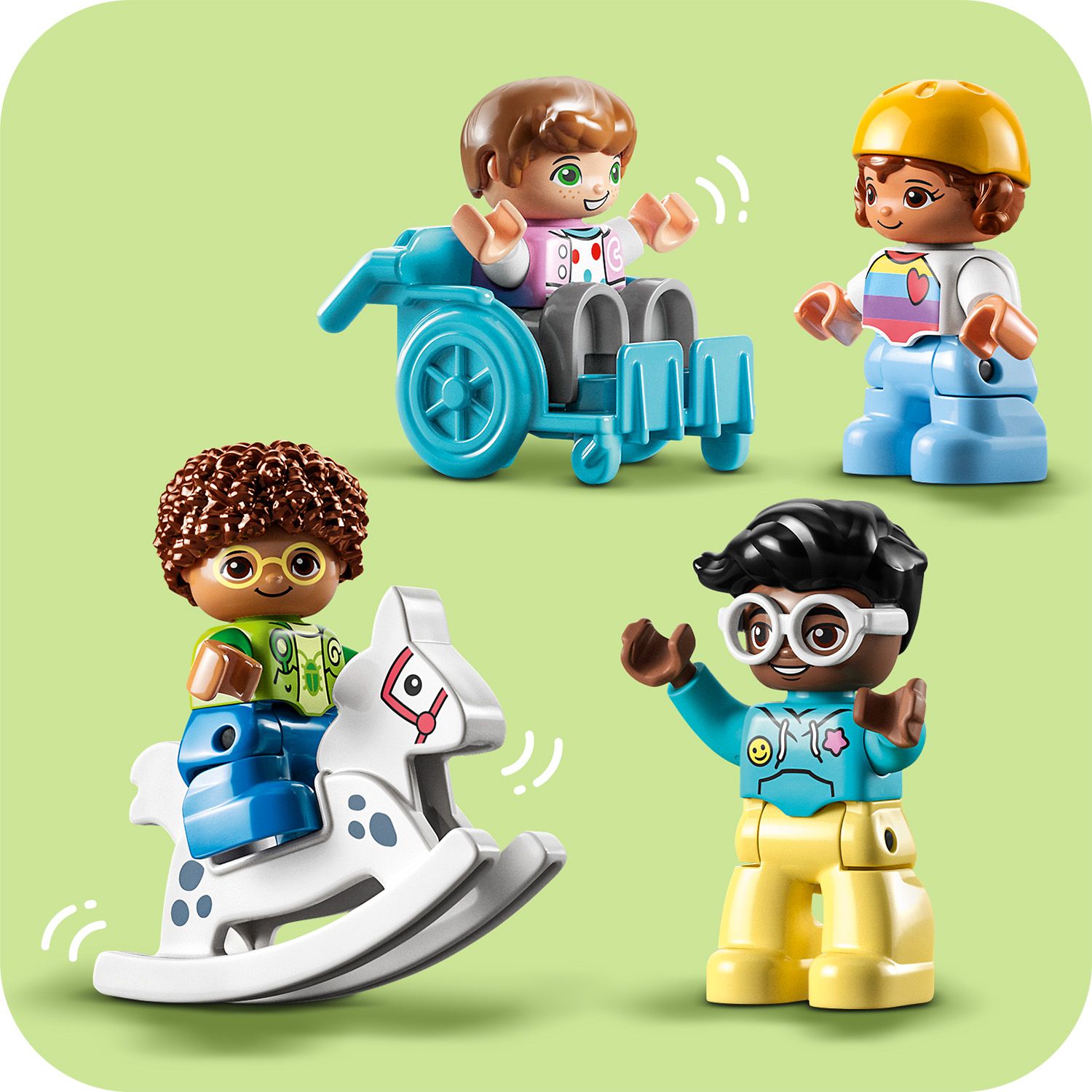 Конструктор LEGO DUPLO Будні в дитячому садку, 67 деталей (10992) - фото 6