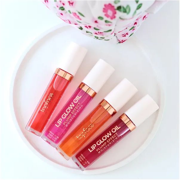 Масло для губ TopFace Lip Glow Oil PT211 оттенок 02 Strawberry 4 мл - фото 3