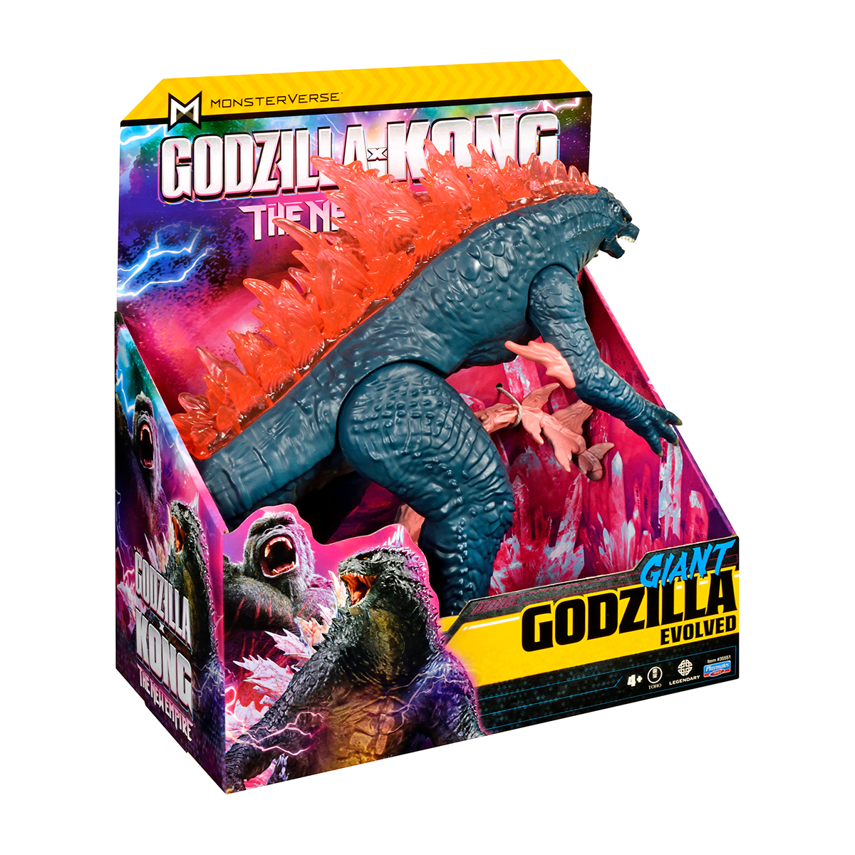 Игровая фигурка Godzilla vs Kong Годзилла гигант 28 см (35551) - фото 4