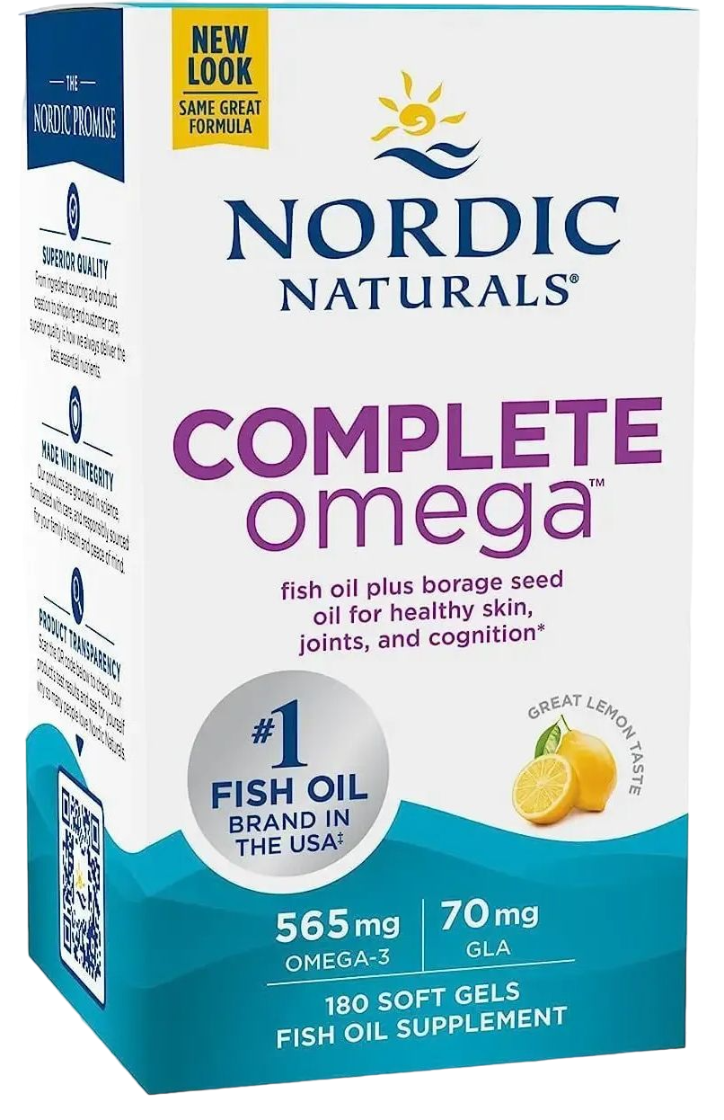 Омега комплекс Nordic Naturals Complete Omega со вкусом лимона 180 капсул - фото 2