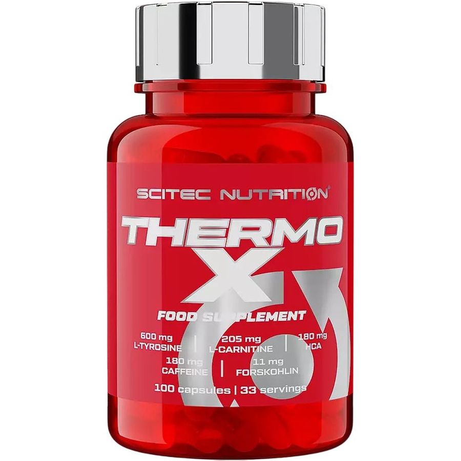 Жироспалювач Scitec Nutrition Thermo-X 100 капсул - фото 1