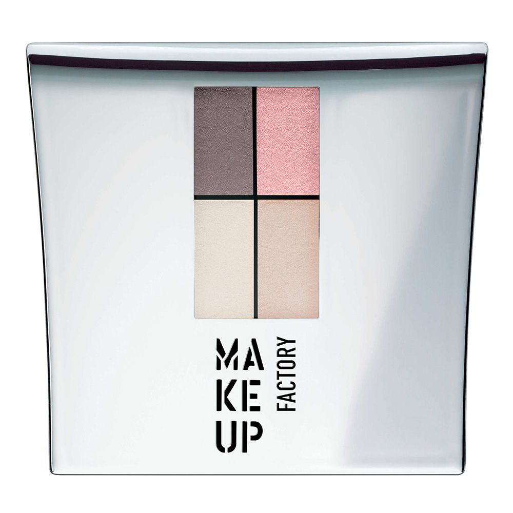 Палітра тіней для повік Make up Factory Palette 4, відтінок 85 (Nude Meets Pink), 4,8 г (419612) - фото 1