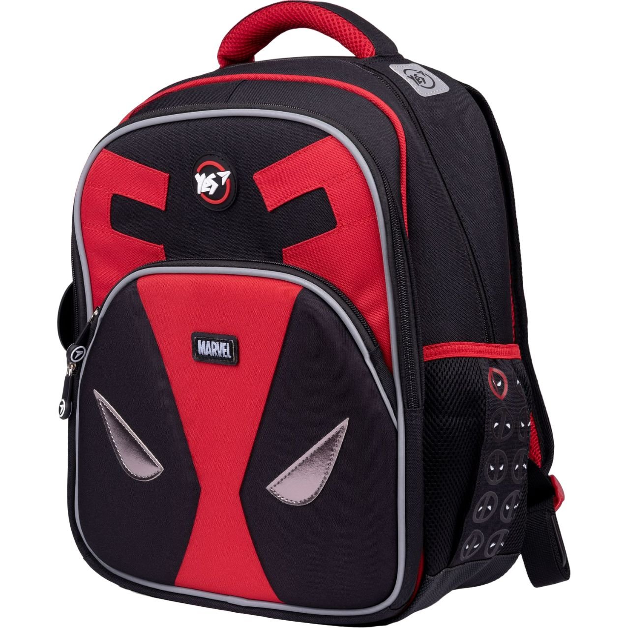 Рюкзак шкільний Yes S-40 Marvel.Deadpool, чорний з червоним (553843) - фото 1