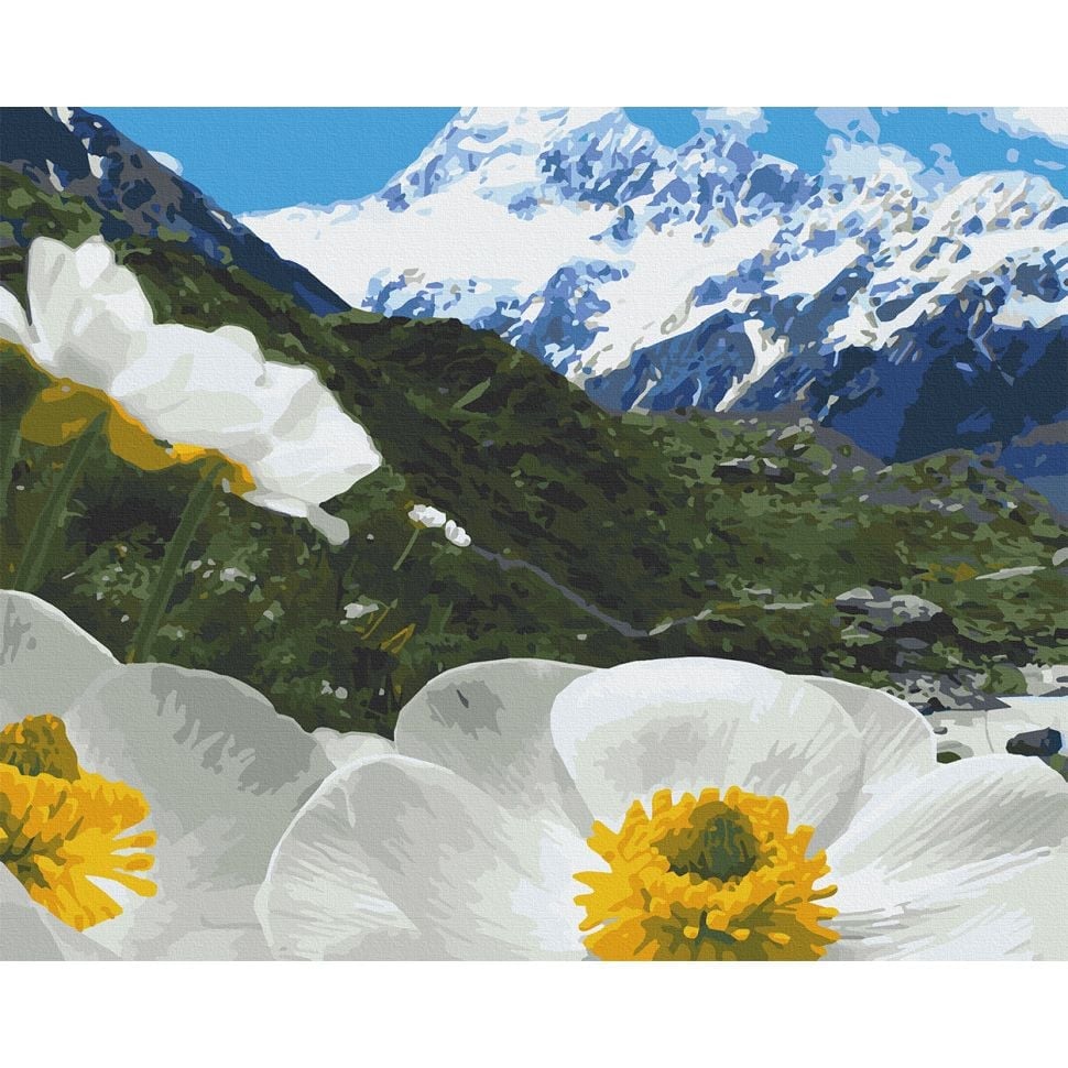 Картина по номерам ArtCraft Альпийские маки 40x50 см (10564-AC) - фото 1