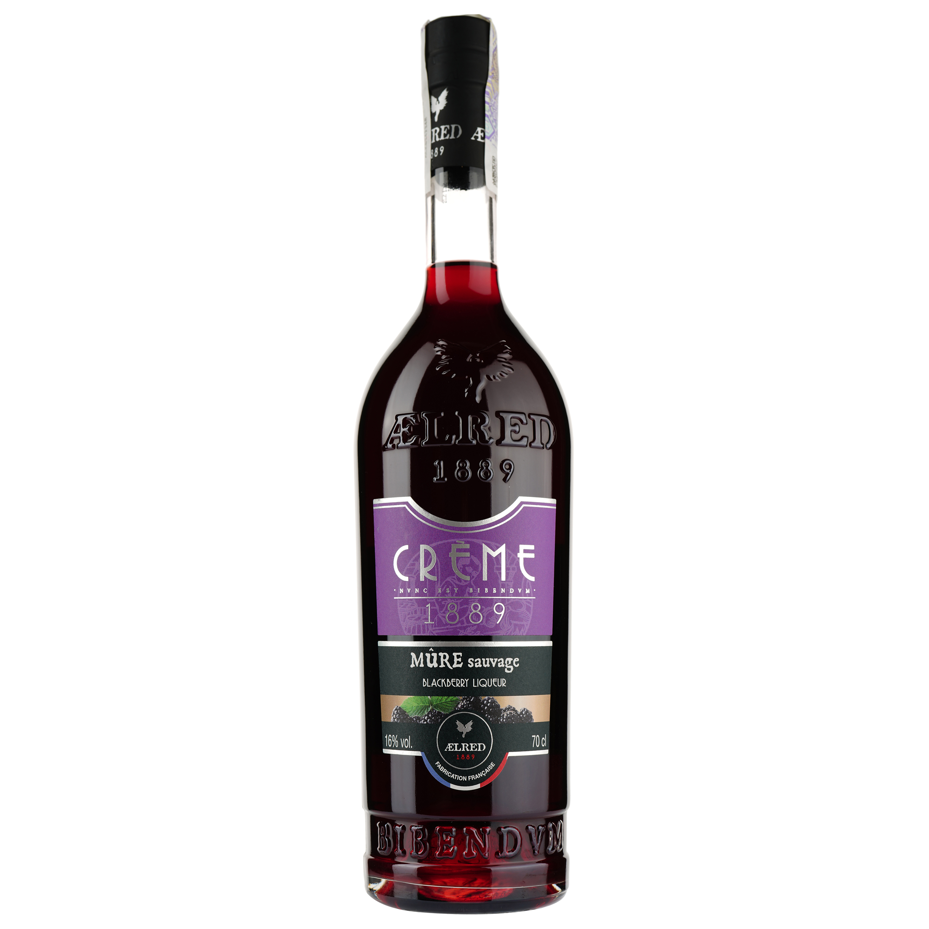 Лікер Aelred 1889 Creme de Mure Sauvage (Ожина) 16% 0,7 л - фото 1