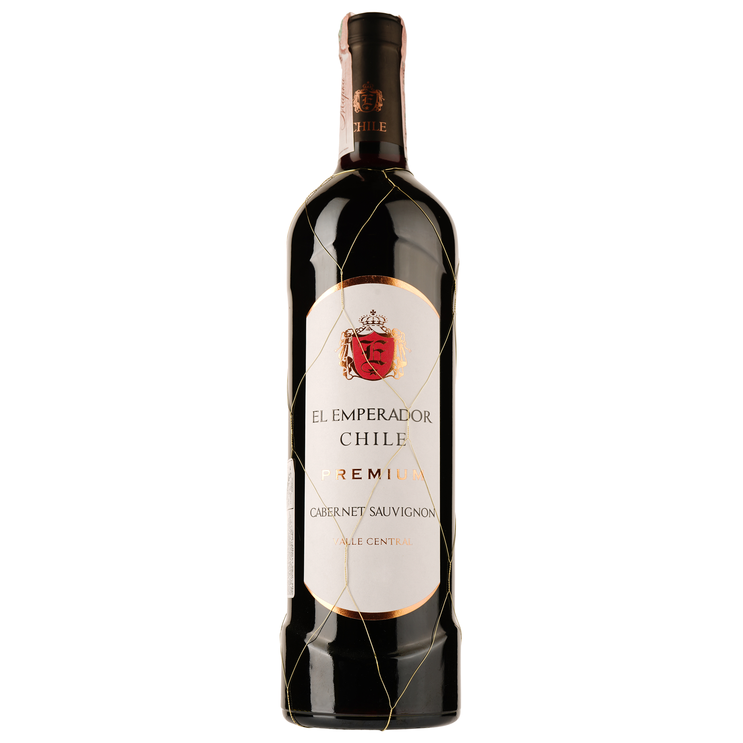 Вино El Emperador Chile Cabernet Sauvignon Premium, червоне, сухе, 0,75 л - фото 1