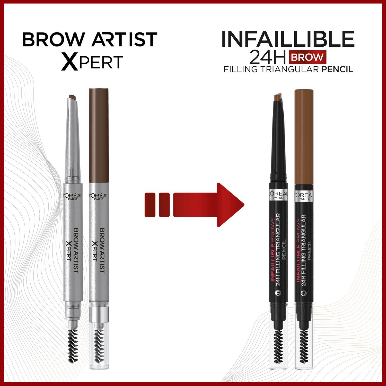 Карандаш для бровей L’Oréal Paris Infaillible Brows 24H Filling Triangular Blonde тон 7, 3 г - фото 3